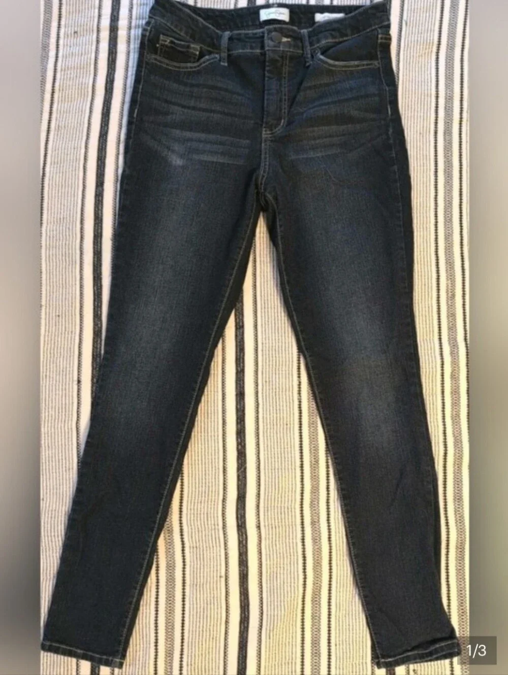 Jessica Simpson Dark Wash High Rise‎ Skinny Jeans